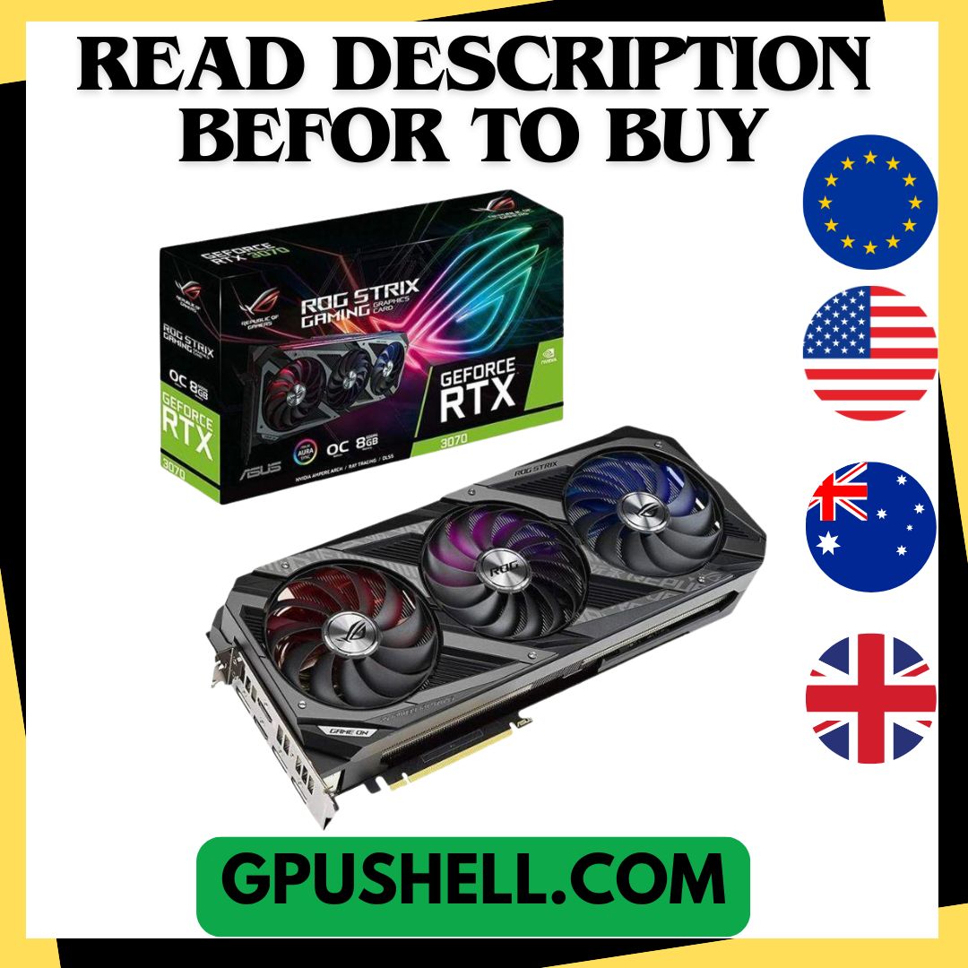 Used GPU ASUS GeForce RTX 3070 8GB GDDR6 256-Bit Gaming Graphics Card-image-1083153728