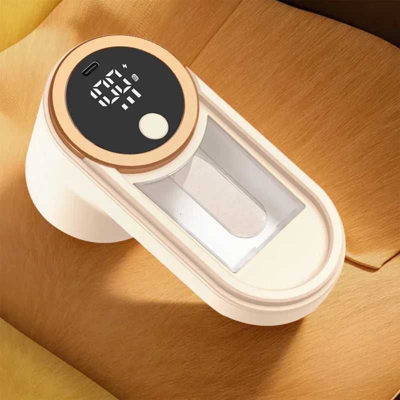 Small Home Clothes Shaving Machine Rechargeable Hair Ball Trimmer Pill Removal Intelligent Digital Display Lints Shaver Trimmer M251203-image-1087078185