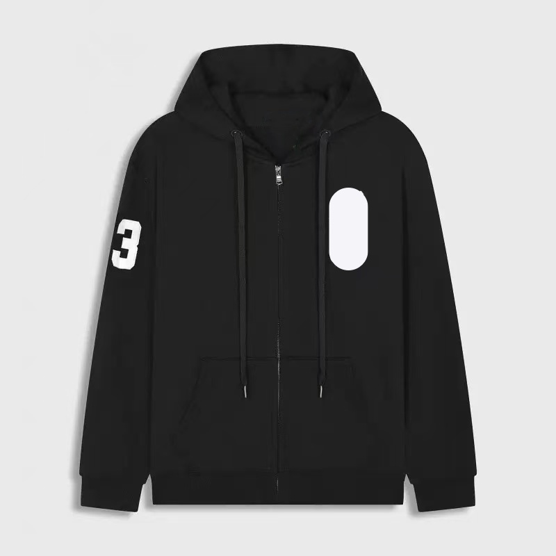 Designer hoodie for men Polo hoodie sweatshirts tracksuit zip up men women polos hoodie Cotton cardigan autumn fashion Hooded Pullover Shirt casual
