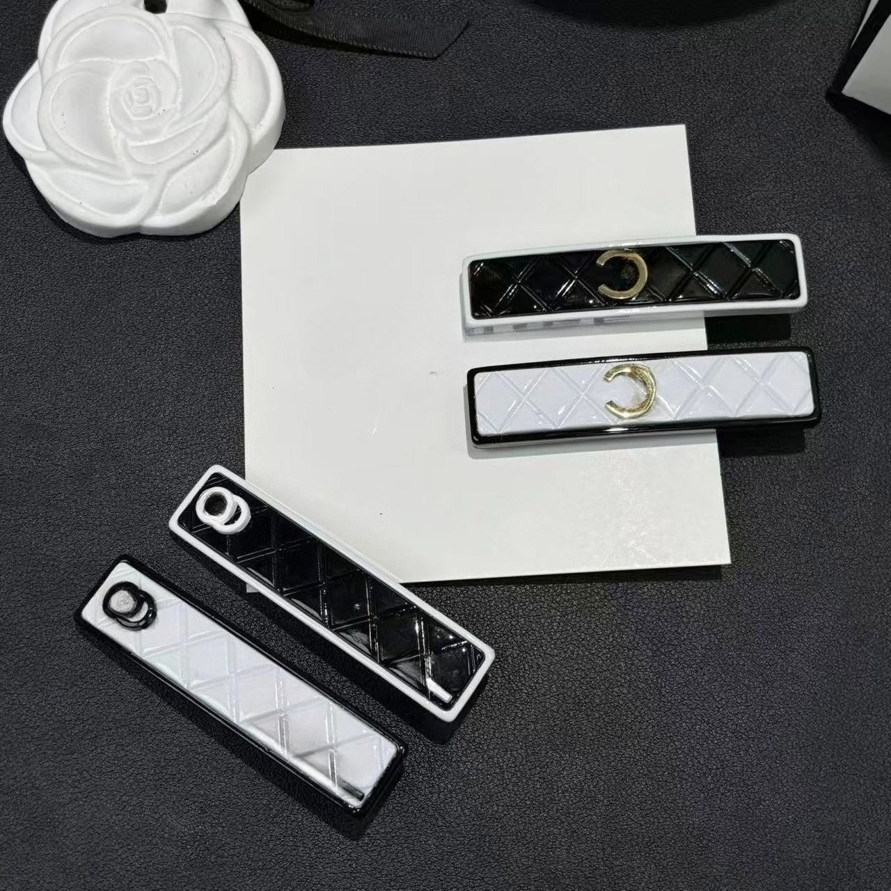 Luxury Letters Designer Hair Clip Barrettes Hairclip 18k Gold Vintage Fashion Brown Hairclips Clips Headband Barrette-image-1087112395