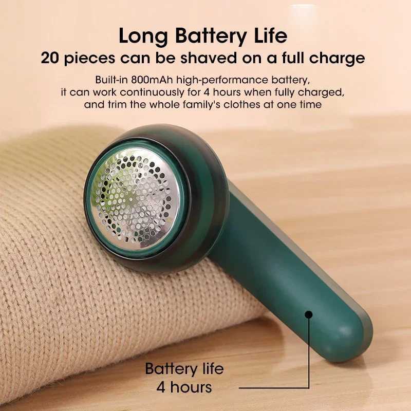 Portable Hair Ball Trimmer Mini Wireless Clothing Hair Remover Electric Knitted Fabric Hair Ball Trimmer USB Clothing Care Tool M251203-image-1087079351