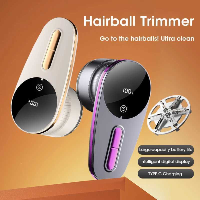 2026 New Model Electric Fabric Shaver with Battery Display 2 Speeds Rechargeable Lint Remover for Clothes/Sweater/Coat M251203-image-1087081046