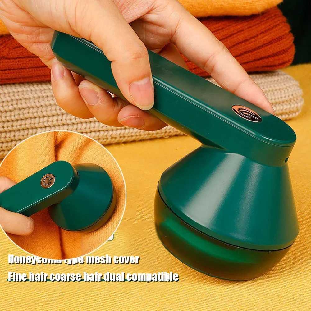 Electric Pellets Lint Remover Portable Sweater Shaver Defuzzer 6-Leaf Blades Pilling Fuzz Remover for Home TravelHome Supplies M251203-image-1087079214