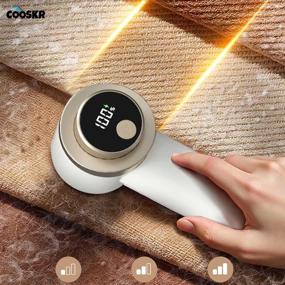 Electric Lint Remover For Clothes Sweater Fluff Remover USB Rechargeable Fuzz Fabric Shaver Clothing Hair Balls Pellet Trimmer M251203-image-1087079533