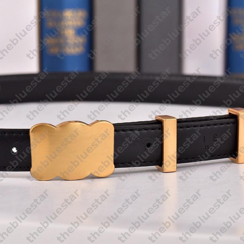 Womens Belt Luxury Designer Belts Length 90-115CM Black Gold Buckle Belts 2.5 Wide Smooth Designer Fashion Womens Belt High Quality Belts CRD2512