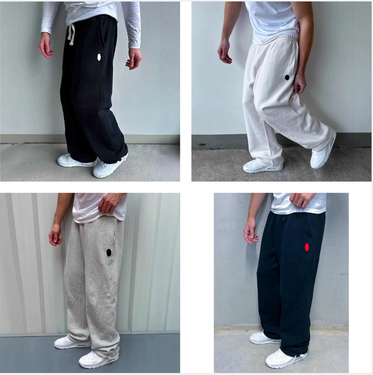 Designer pants mens Pants jogger European and American retro street trend hip-hop casual elastic waist loose solid color sports casual pants