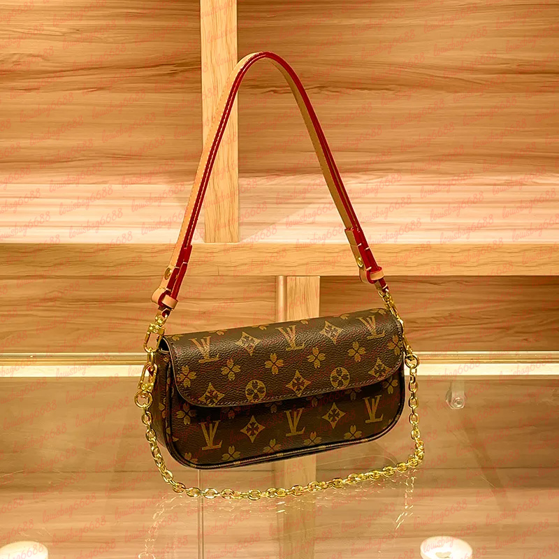 2026 Designer Bag Fast Shipping Light Luxury High-quality Vintage Floral Shoulder Bag With Classic Casual Print And Simple Womens Crossbody Bags