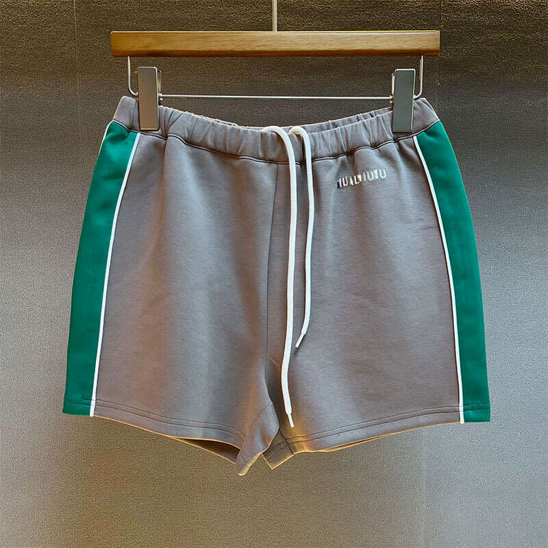 Designer 2025 Automne Style Coréen Casual Lâche Mode Polyvalent Élastique Taille Haute Ruban Short De Sport Tendance 8a3e