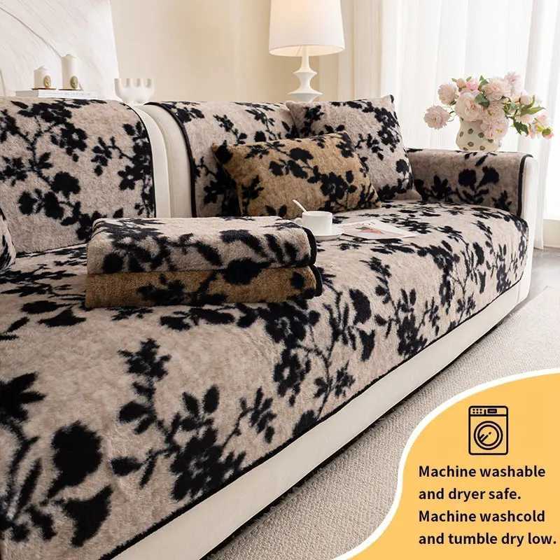 1PC-Sofa cushion in ancient style living room sofa cushion anti slip sofa cushion autumn and winter new plush cover cloth M251204-image-1087196020