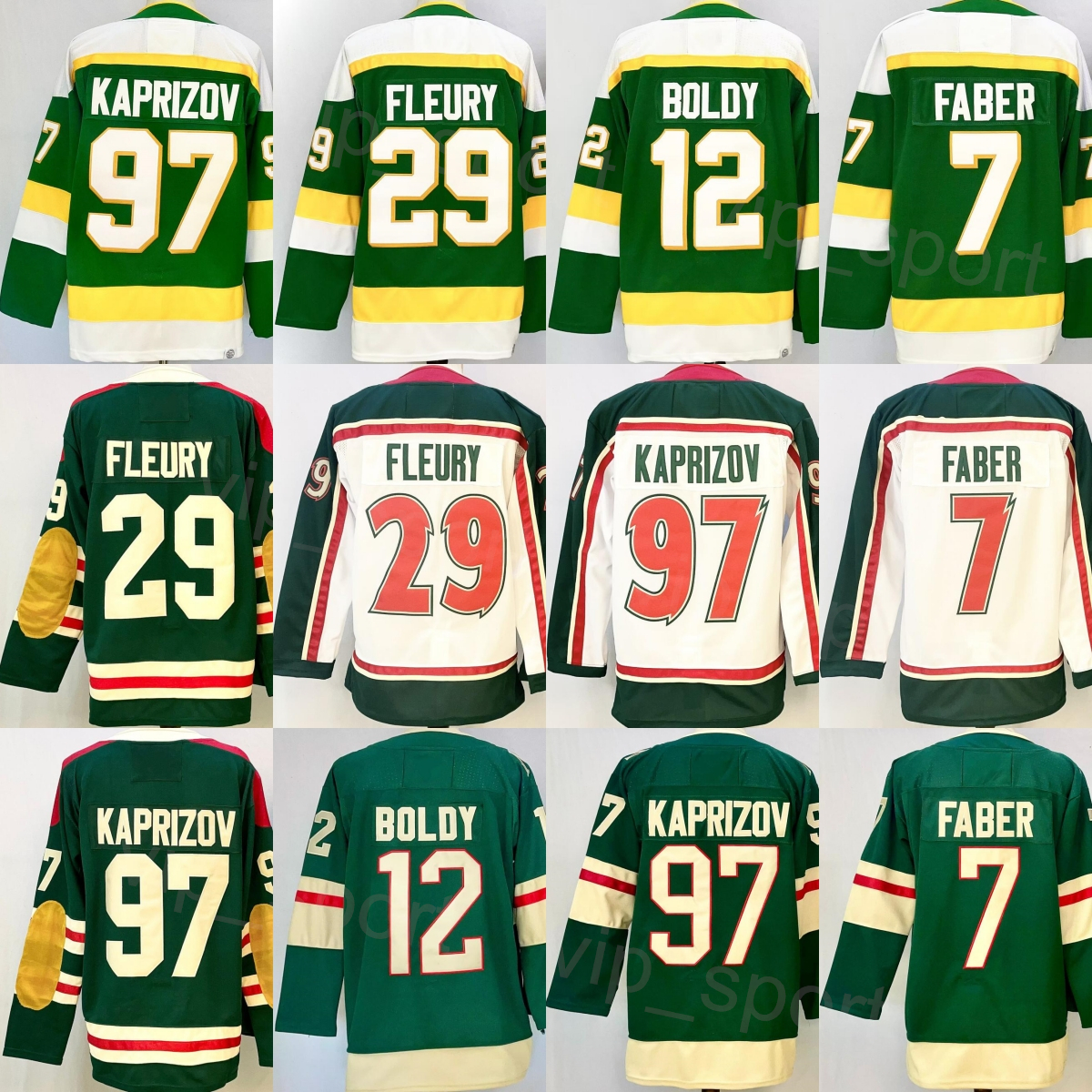 25th Anniversary Hockey 7 Brock Faber Jersey 2026 Mens 97 Kirill Kaprizov 12 Matt Boldy Embroidery Winter Classic Heritage Reverse Retro For Spor