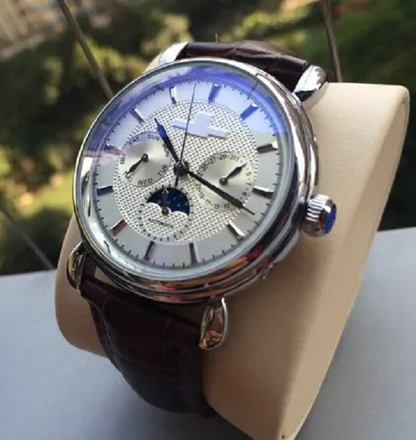 U1 Top-grade AAA Brown leather fashion watch mechanical men stainless steel automatic movement winding sapphire mirror waterproof function