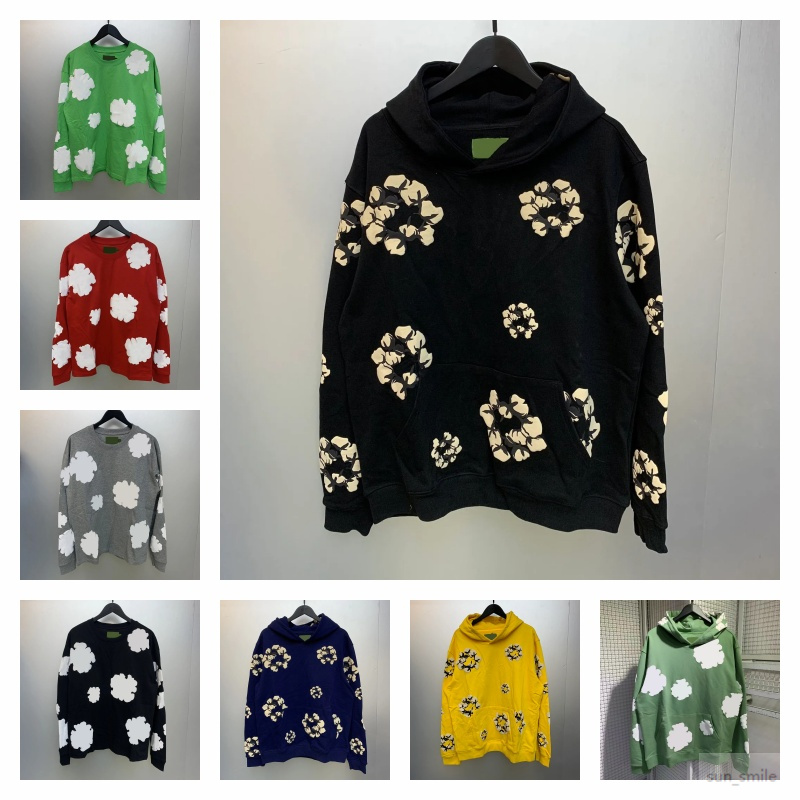 Designer kids Cotton Foam Printed Tears Hoodie set Boys Girls Y2k retro pullovers hoodies autumn and winter long sleeved hip-hop streetwears