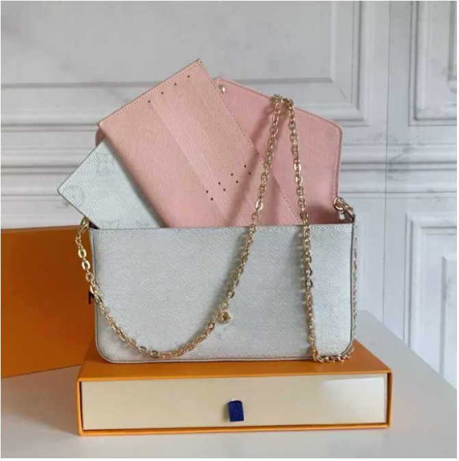 Borsa di design di lusso 3 Borse multicatena Borse Borsa a tracolla Borse a tracolla da donna di moda Lady The Tote Bag Portafoglio Zaino femminile