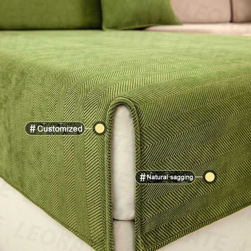 Chenille Textures Sofa Cover Universal Non-Slip Couch Cover Towel Sofa Protective Mats For Living Room Decoration Sofa Cushion M251204-image-1087195656