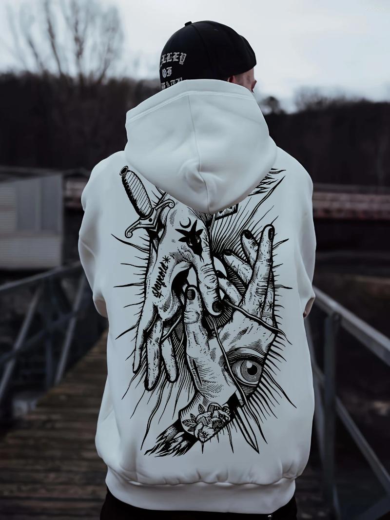 Sweat à capuche pour hommes, pull graphique surdimensionné, vêtements de gymnastique, d'entraînement, Design tendance à la mode