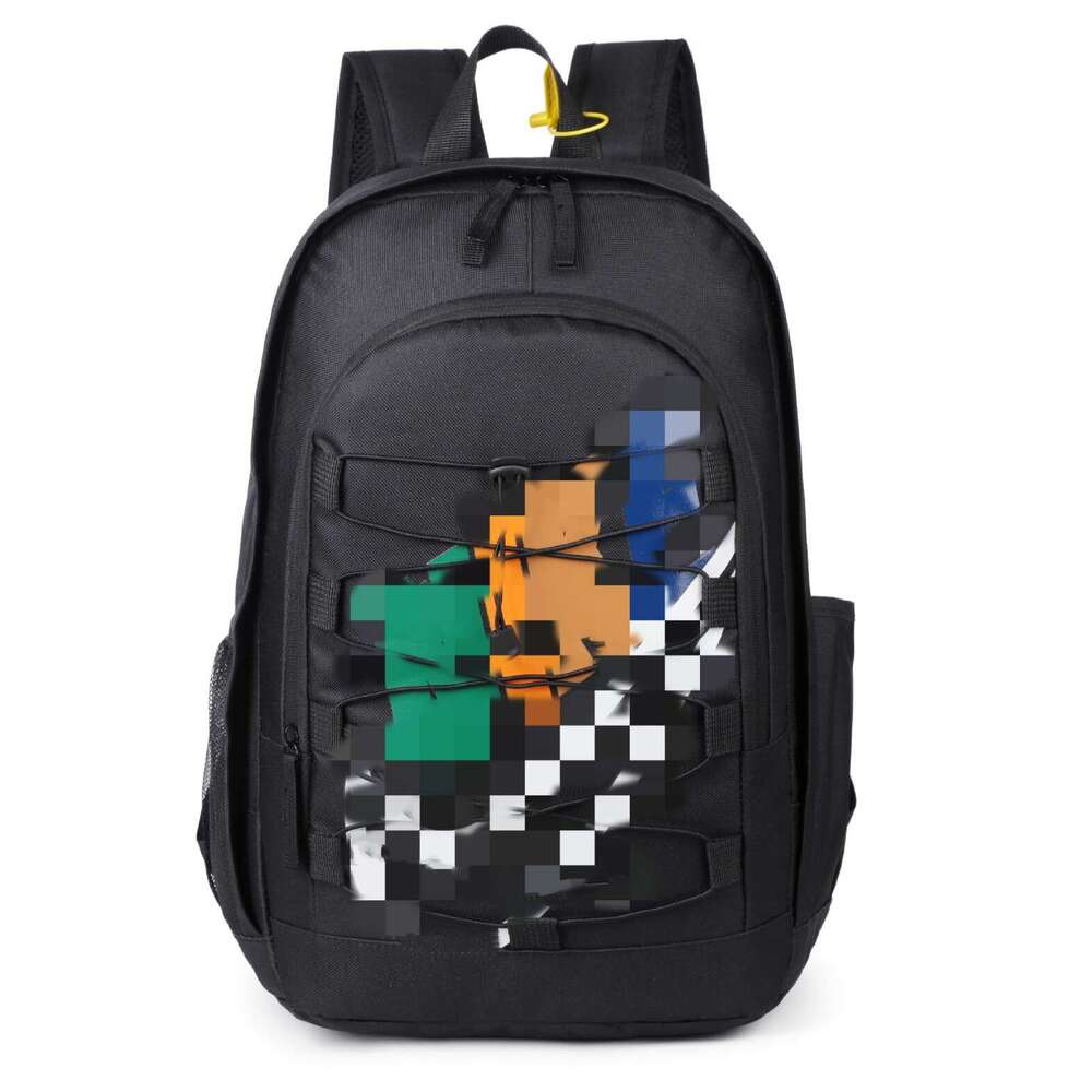 Trekkoord heren, grote capaciteit, pure originele trendy campusrugzak voor dames, basis- en middelbare scholieren, outdoor-laptoptas002