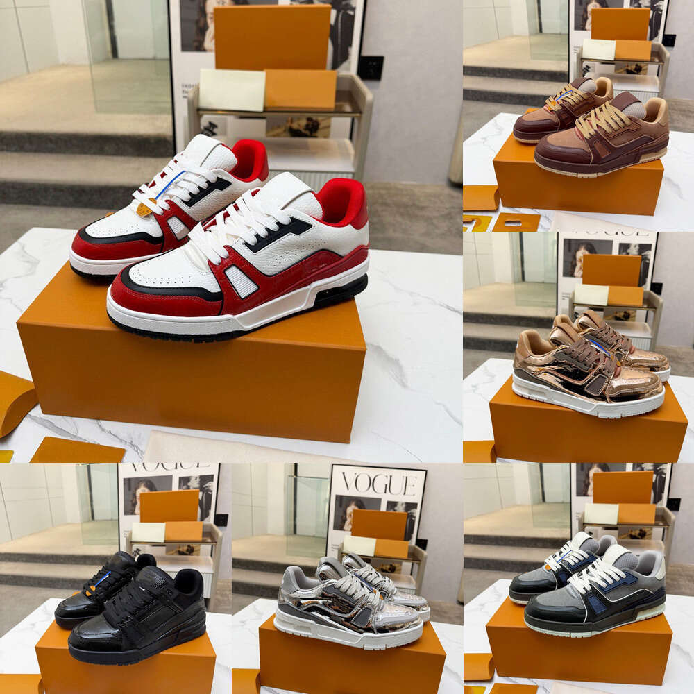luxury trainer designer mens shoe 2025 top quality casual sneaker Lace-up flat dress ultra-light foamed outdoor running wear-resistant comfortable s