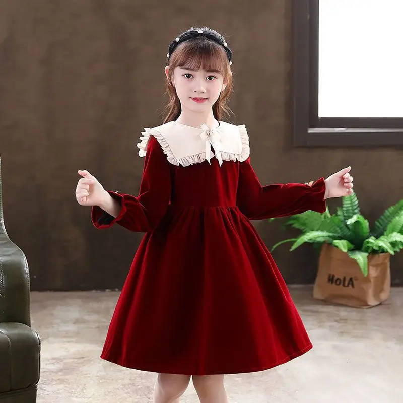 Arrivée filles élégant étudiant automne hiver robe de princesse à la mode célébration de l'année lunaire pour 412 ans 251204