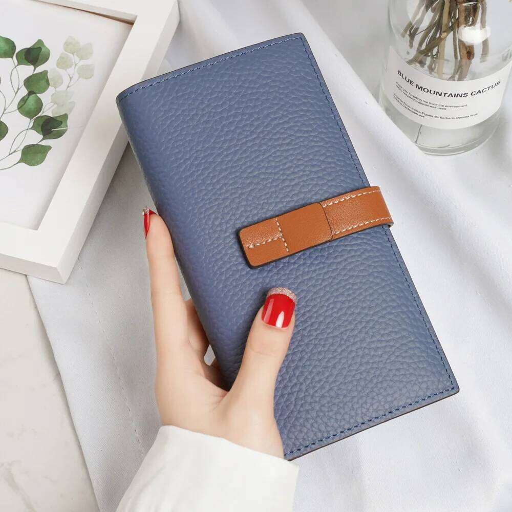 Short Women Purses Fashion Coin Purse Card Holder Wallets Female Genuine Leather Wallet Clutch Bag 251201
