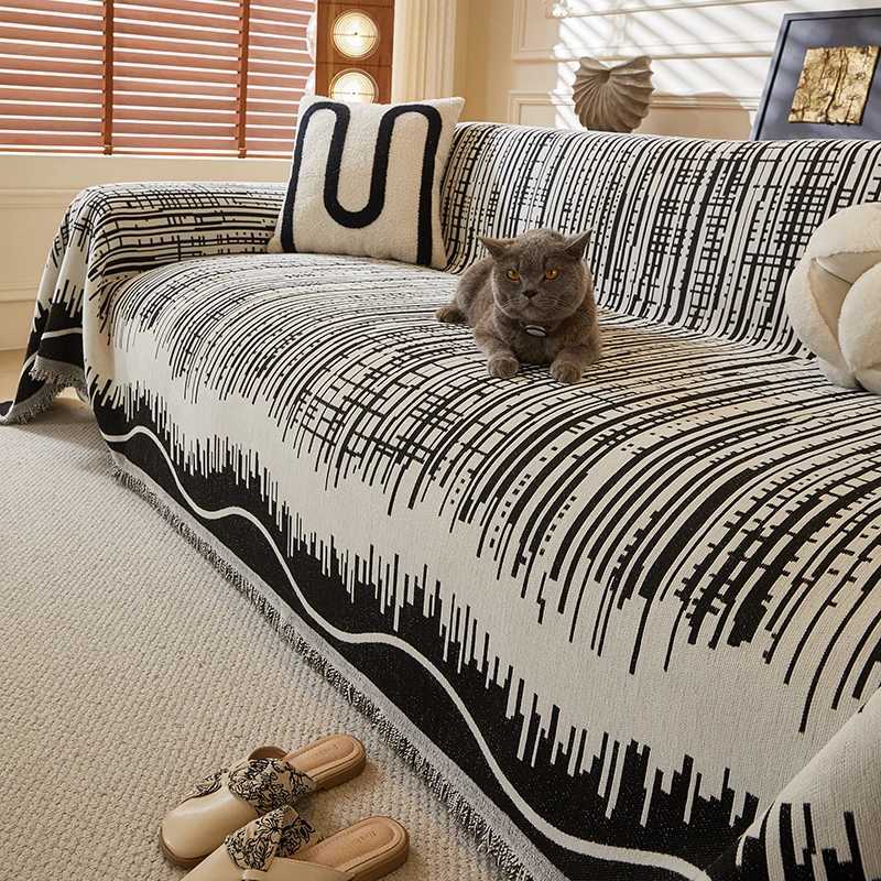 1pc Chenier Sofa Blanket Anti-cat Scratch Sofa Towel Single/Queen/King Dust Sofa Cover Thick High Quality Sofa Blanket M251204-image-1087198450