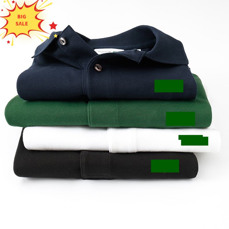 Hommes Polos Chemise Designer À Manches Courtes Brodé Affaires Loisirs Design Confortable Casual Coton Élégant Polos Bouton De Revers Pur