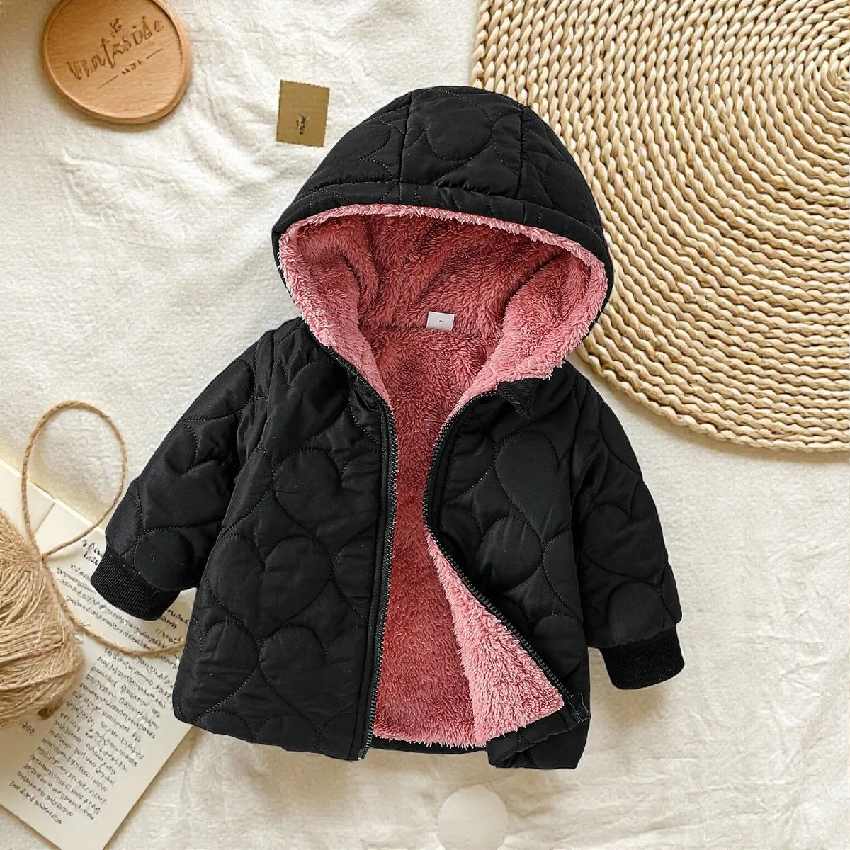 Bébé garçons veste épaisse pour filles manteaux hiver enfant en bas âge vêtements d'extérieur pour enfants 13 ans coton rembourré vêtements chaud