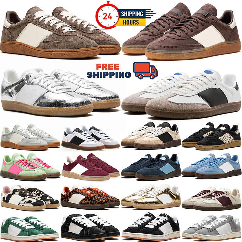 Free shipping With box designer casual shoes flat sneakers mens trainers Black White Blue Red Pink Green Brown Grey suede leather women Outdoor shoe