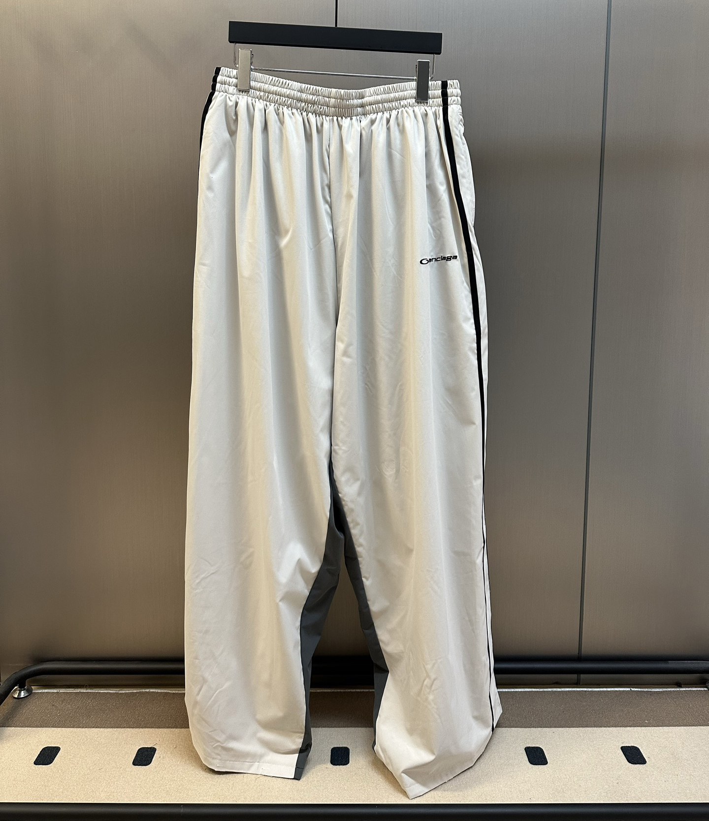 Men's Plus Size Pants Round neck embroidered and printed polar style summer wear with street pure cotton 342r