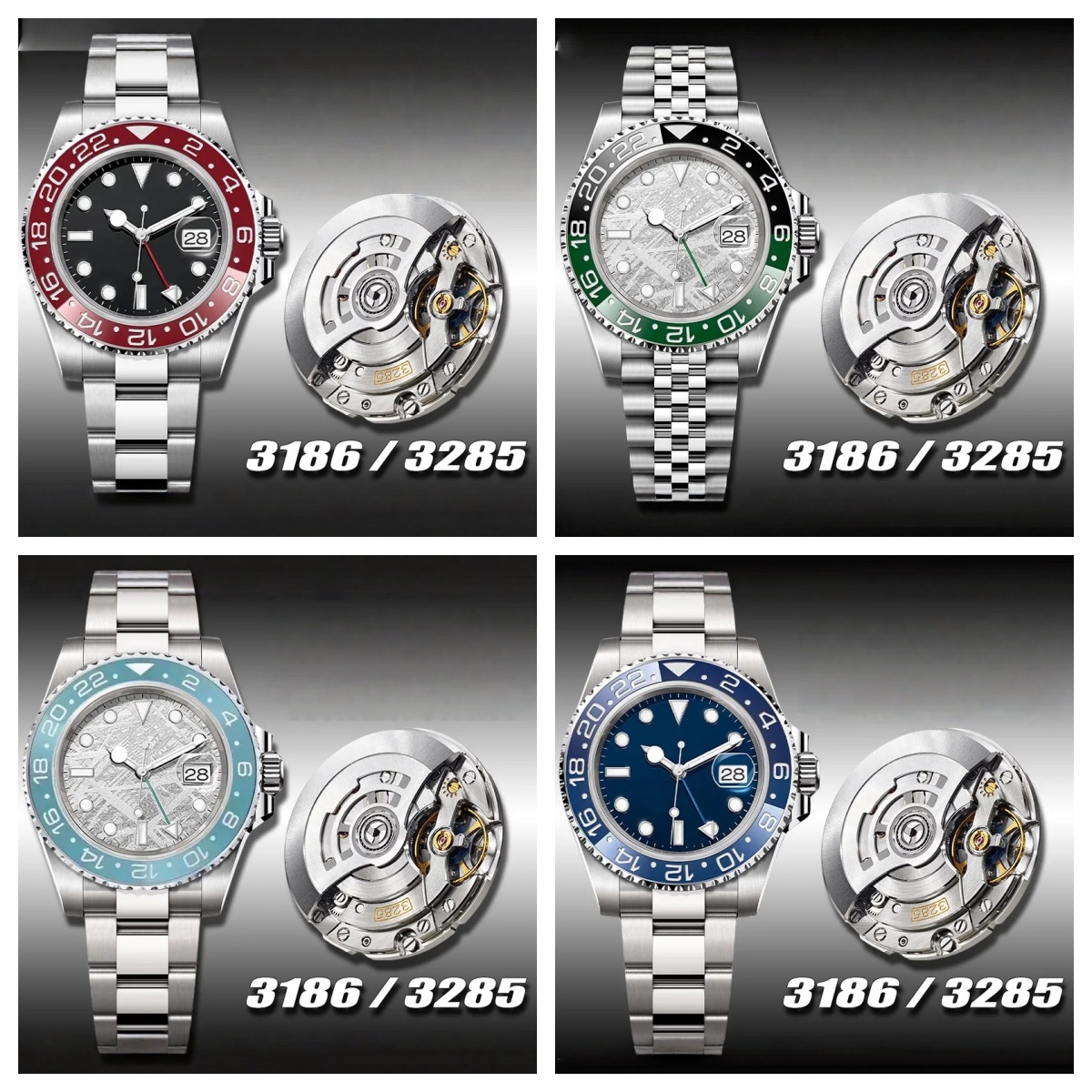 2025 Men's high-end designer watch with 41mm 3285 movement, sapphire waterproof stainless steel strap, automatic mechanical watch AAA+sport ver