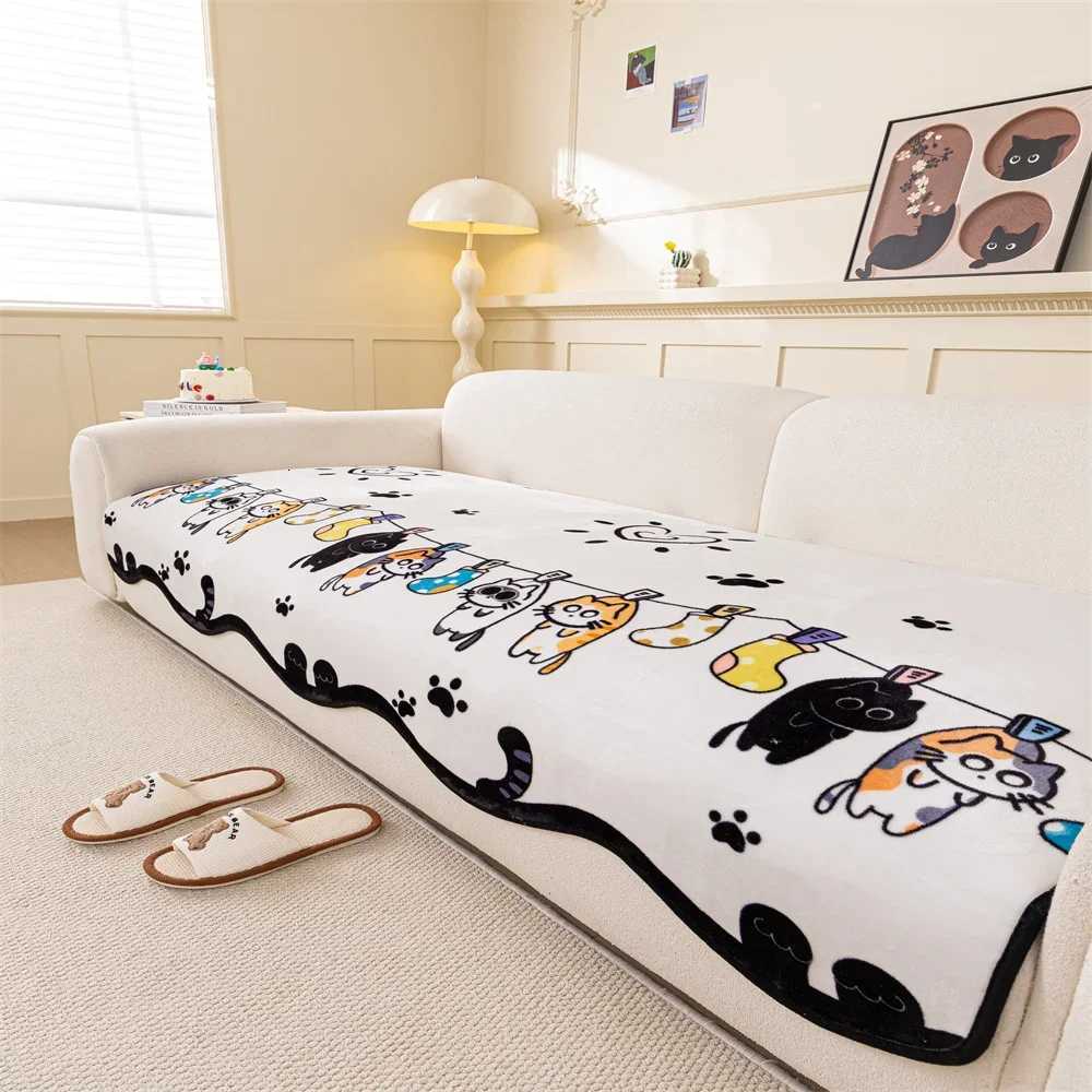 2025 New French Style Sofa Cushion Four Seasons Universal Non-slip Light Luxury High-end Sense Cushion M251204-image-1087196354