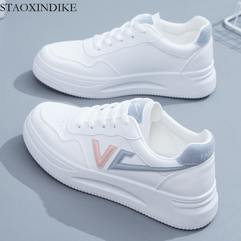 STAOXINDIKE White Sneakers for Women 2024 Summer New Versatile Student Shoes Girls' Casual Korean Style Sports Shoes