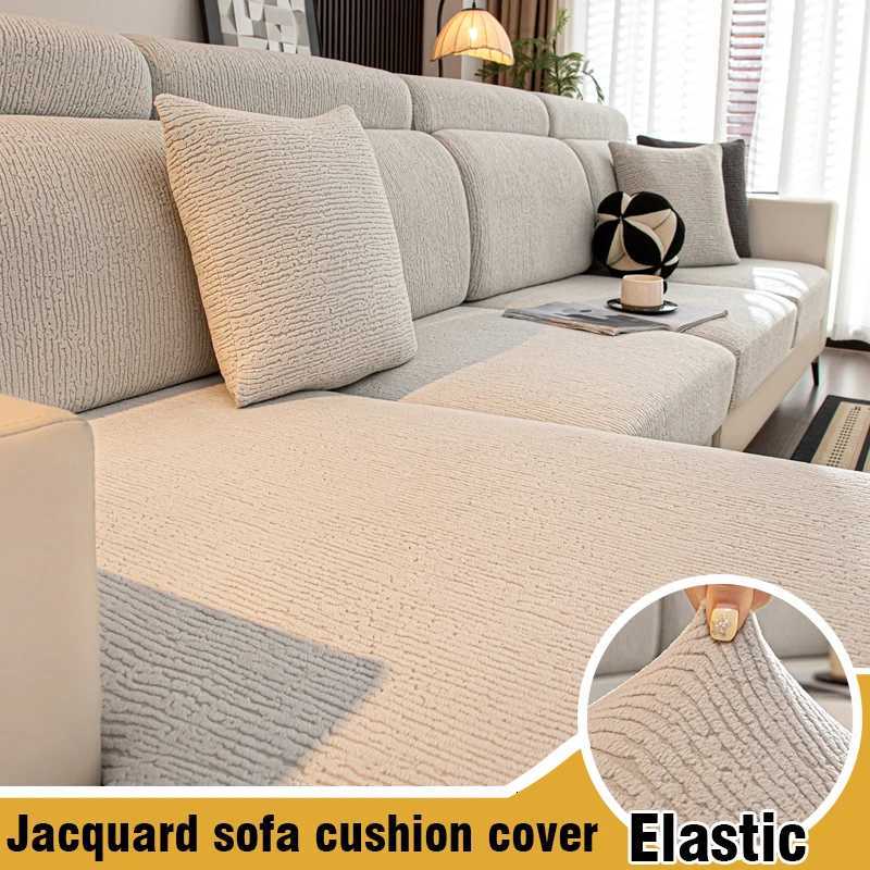 Thicken Stretch Sofa Seat Cushion Cover All-inclusive Sofa Cushion Cover Soft Anti Slip Sofa Slipcover Dogs Furniture Protector M251204-image-1087195771
