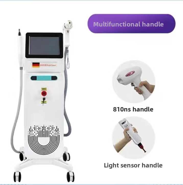 2 en 1 Épilation Laser Picosecondes ND Yag Machine de détatouage 810nm Diode Laser Épilation HR SR Épilateur Rajeunissement de la peau Pico Laser