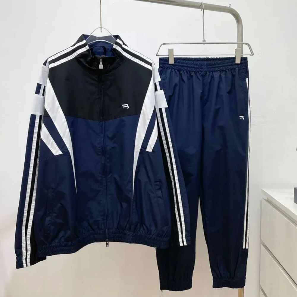 Designer tracksuit men coat hoodie jacket pants Men plus size Outerwear Coats tracksuit Windbreaker Black Plain Waterproof Red Orange Customize pant