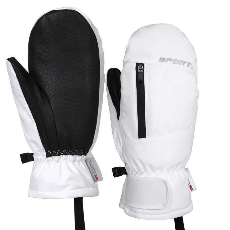 Winter Ski Gloves Waterproof Windproof Touch Screen Mens And Womens Fleece Outdoor Climbing And Cycling Warm Gloves J251204-image-1087176187