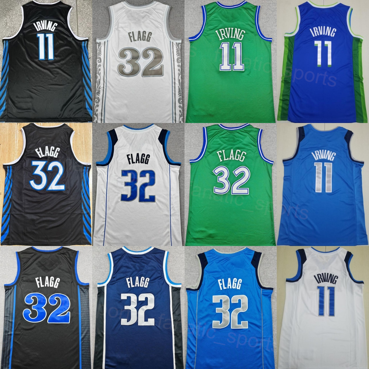 2026 City Cooper Flagg 32 Basketball Kyrie Irving Jerseys 11 Man Earned Classic Statement Association Icon Navy Blue White Black Green Team For S-image-775870084