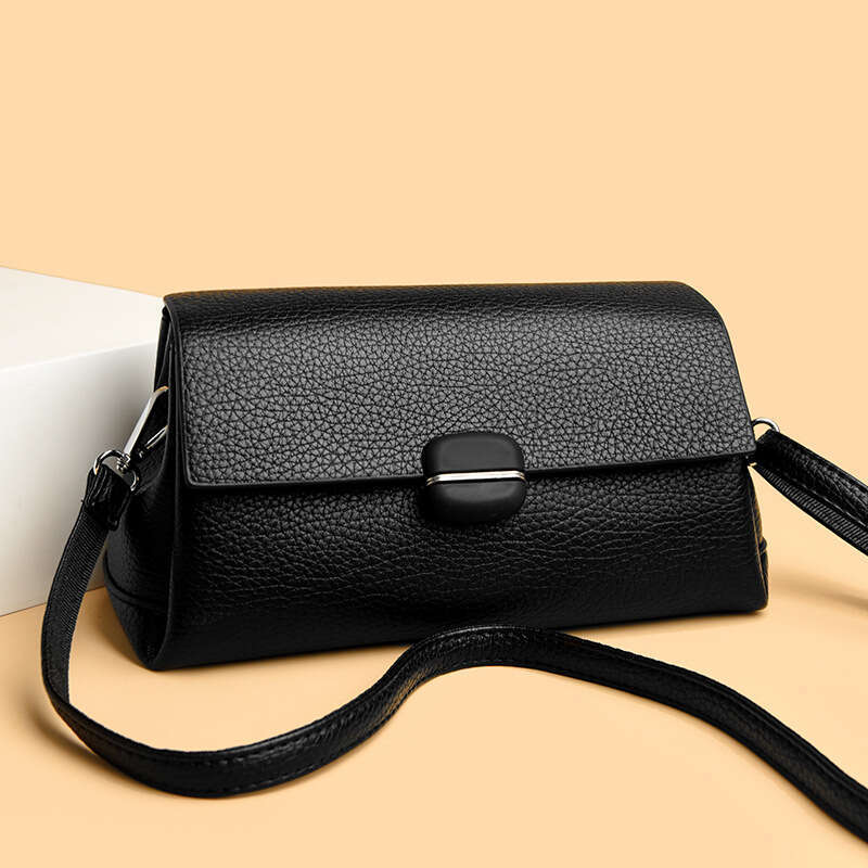 Minimalist Solid Color High-Quality Trendy New Fashion Simple Shoulder Crossbody Handbag Small Square Bag