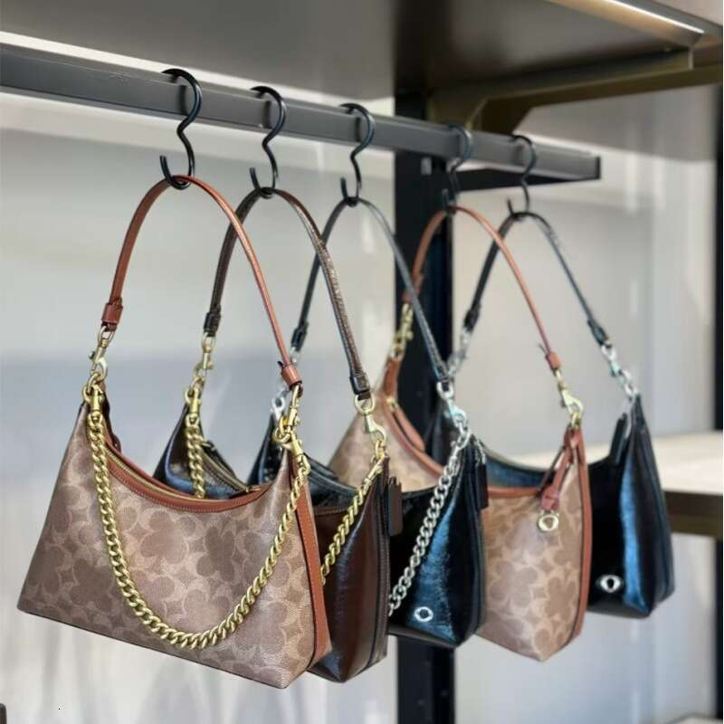 2025 New Oil Wax Half Moon Handbag Versatile Shoulder Bag Crossbody Bag Women'S Armpit Handbag