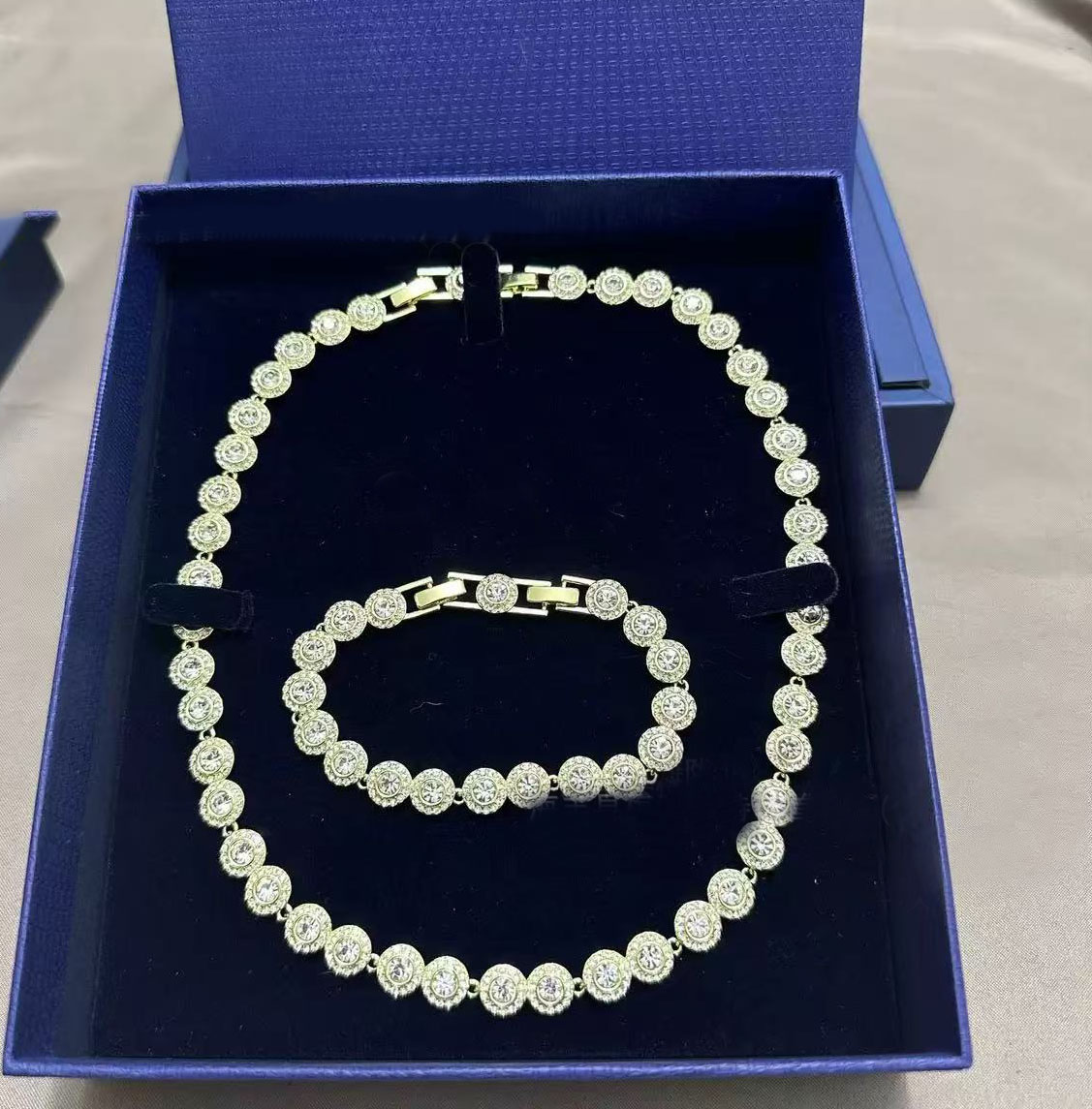 Designer Lover Collier Femmes Charm Bracelet Angélique Mens Collier Resplendissant Diamant Colliers Charme Plaqué Argent Bijoux En Or Saint Valen