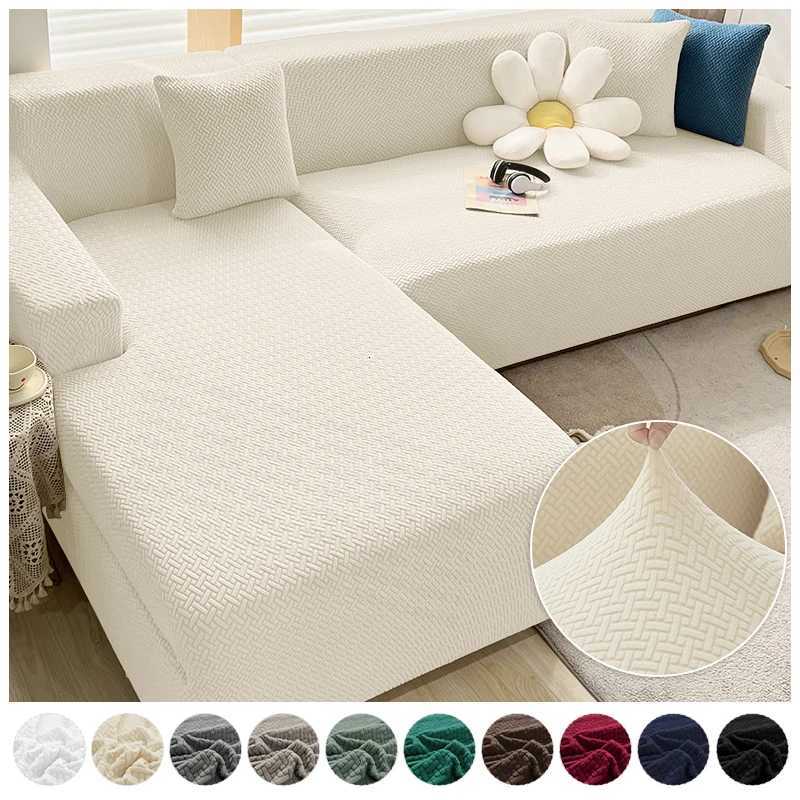 Jacquard Thick Elastic Sofa Cover Slipcovers For Living Room Stretch Armchair Corner Couch Cover 1/2/3/4/5 Seater L Shaped M251204-image-1087195445
