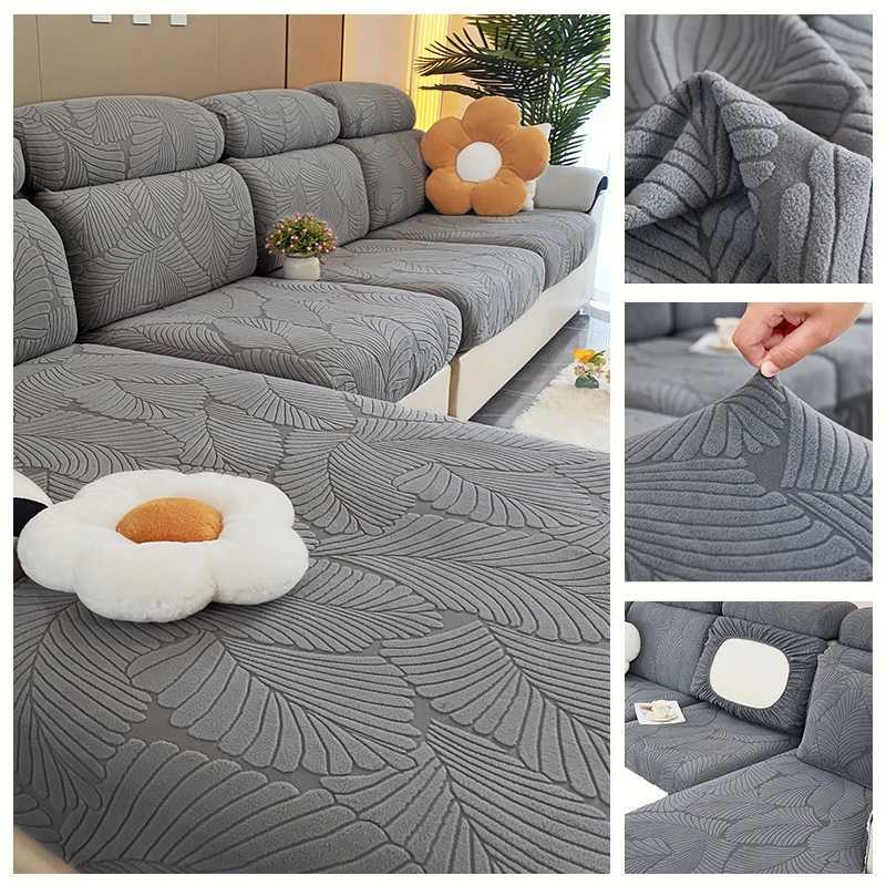 Thicken Sofa Seat Cushion Cover Jacquard Chair Cover Sofa Slipcover Stretch Adjustable Sofa Cover Pets Kids Furniture Protector M251204-image-1087195102