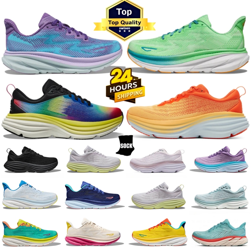 2026 clifton 9 bondi 8 kawana for mens womens running shoes designer sneakers pink triple black white blue grey purple orange men womens outdoor tra