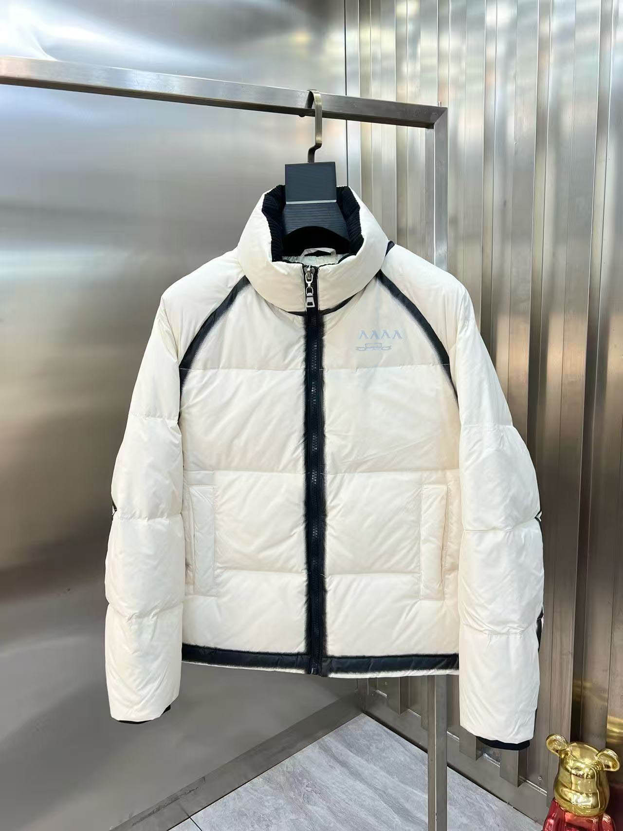 Fashion Down Jacket 2025 Winter Men's Brand Hooded Long Sleeve Thick Duck Down Jacket Down Jacket Women's Winter Coat