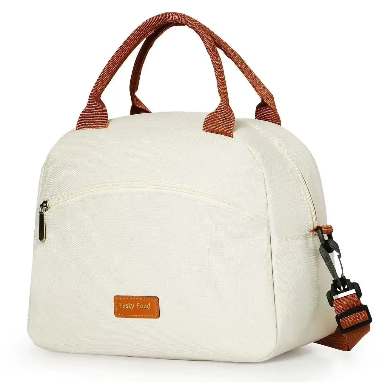 1pcs sacs à lunch imperméables refroidisseur thermique repas de bureau en plein air camping pique-nique isolé sac à main durable transporter boît