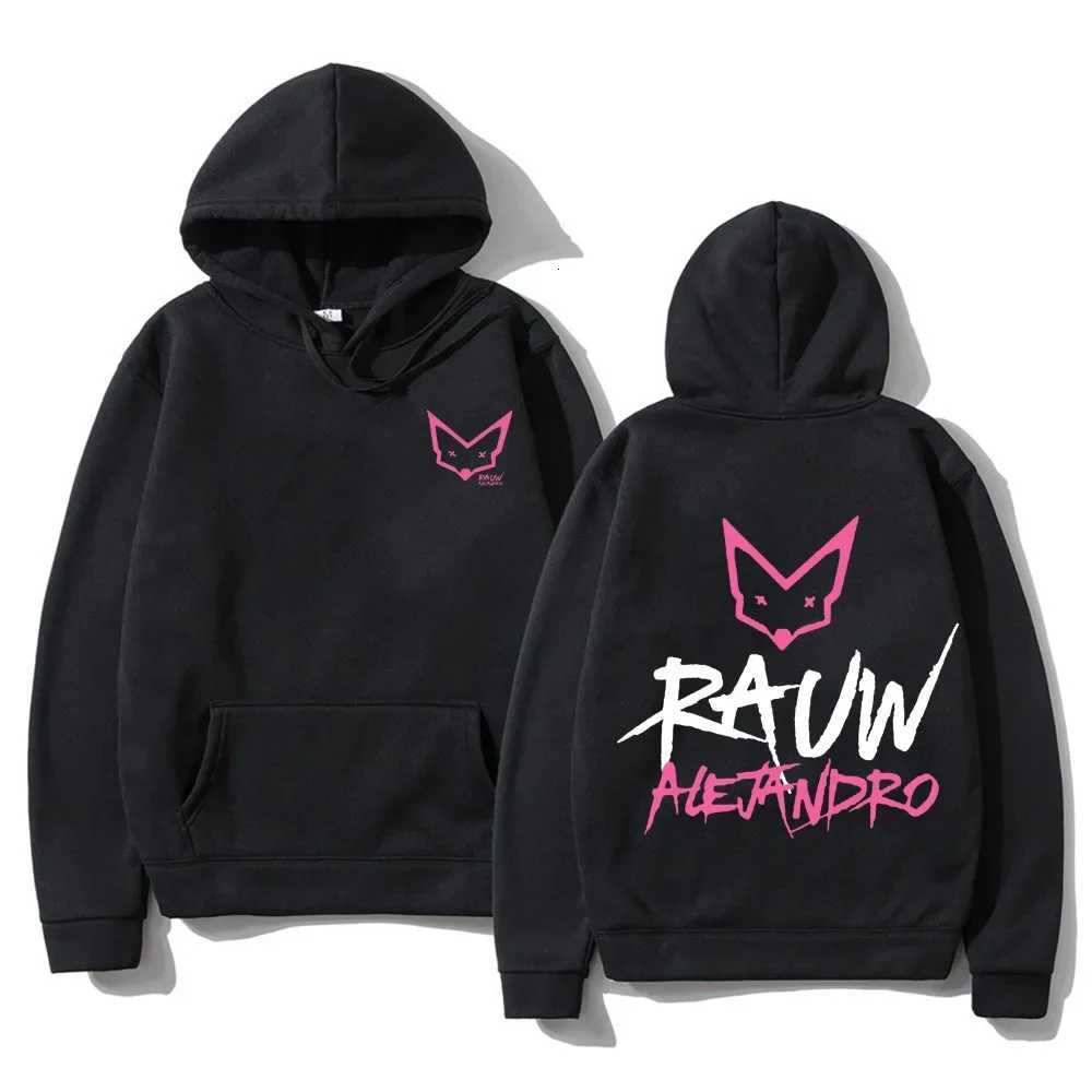 Rauw Alejandro Saturno Abbigliamento Uomo Autunno/Inverno - Felpa con cappuccio casual in pile a maniche lunghe per uomo e donna Abbigliamento giova
