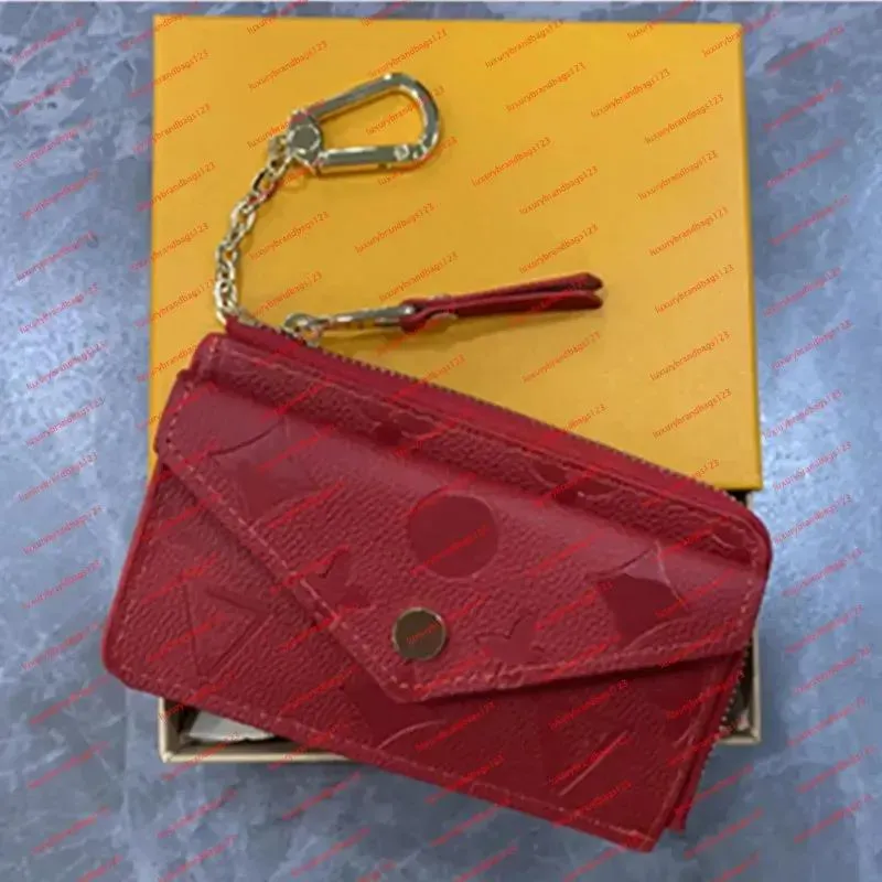 M69431 Portefeuille Designer Femmes Mini Zippy Organisateur Sac Titulaire de la carte de crédit Porte-monnaie Porte-clés Porte-clés Porte-clés Po
