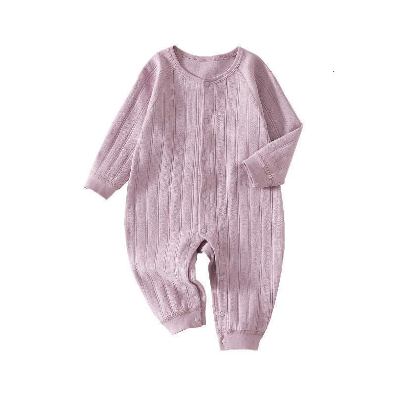 K810 Baby Jumpsuits Rompers Baby spring and pure cotton Class A boneless long sleeved pajamas all cotton baby clothes four seasons outdoor climbing