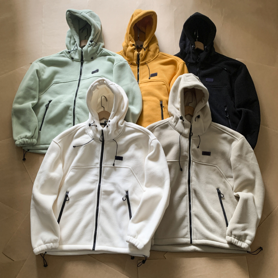 Designer PA Veste pour hommes Veste polaire extérieure de haute qualité Pull pour hommes avec capuche et fermeture à glissière Veste décontractée