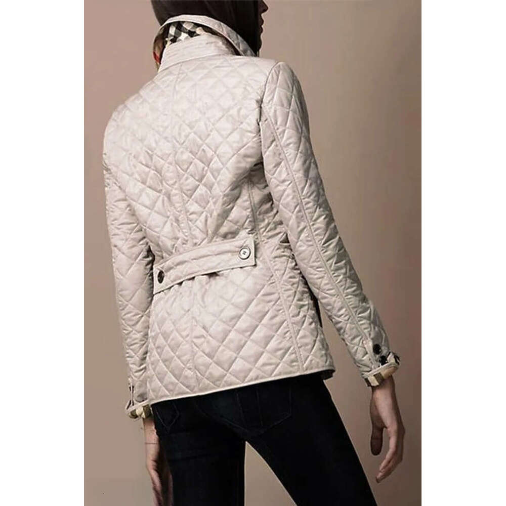 Designers de femmes pour hommes blancs veste d'hiver imprimé manteau d'automne mode coton veste mince taille extérieure XXXL manteaux de laine fe