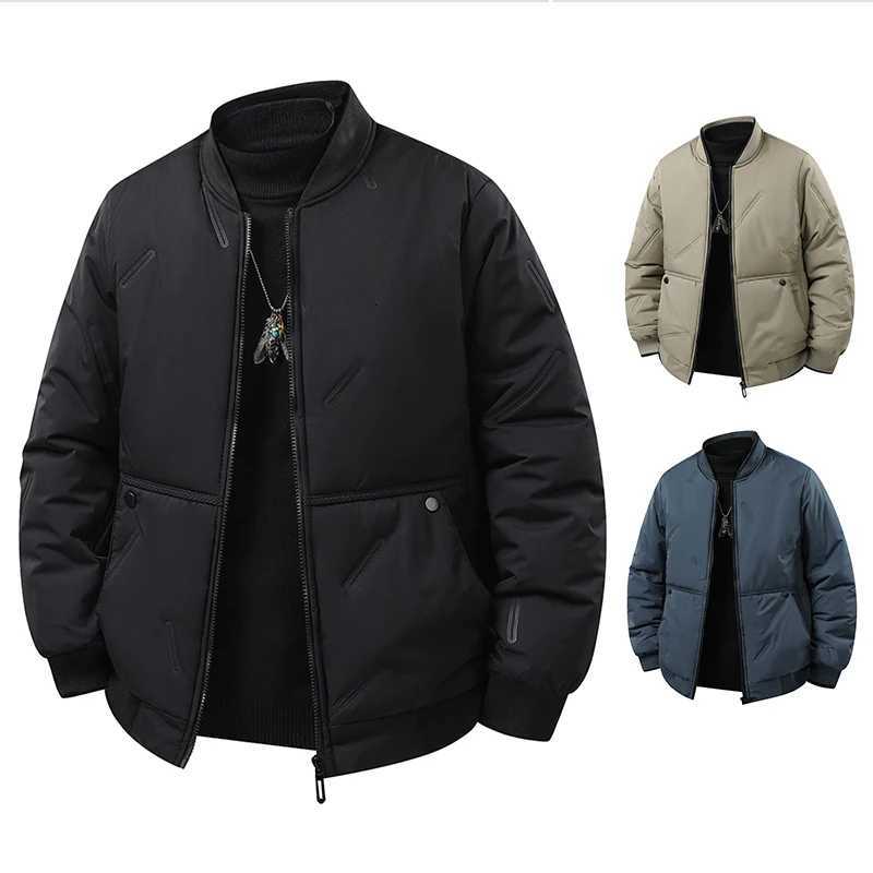 Automne et vêtements d'extérieur d'hiver hommes nouvelle marque à la mode hommes col de baseball automne décontracté vol veste vêtements M251205